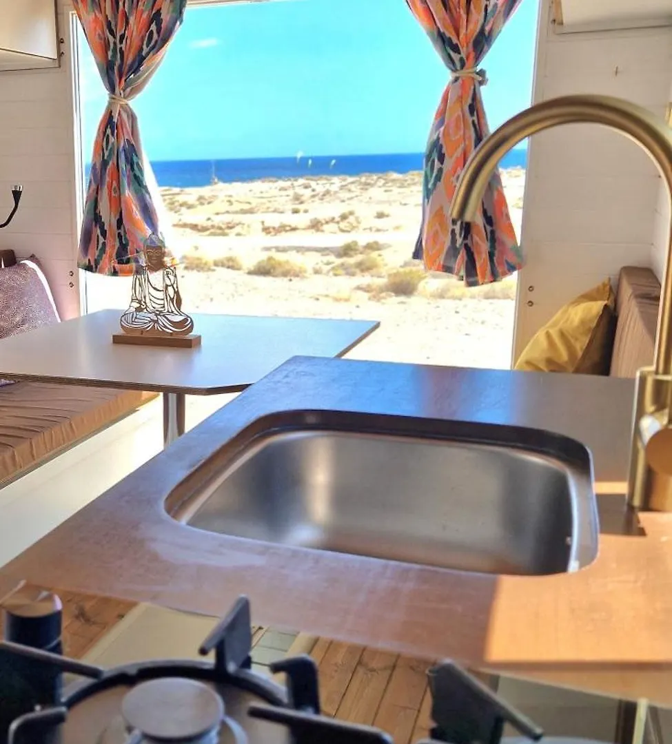 Camping Static Camper In Front Of The Sea Hotell El Médano